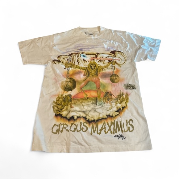 🔥 TRAVIS SCOTT UTOPIA TOUR OFFICIAL MERCH “SKITZO” T-SHIRT – Medium, NEW 🔥 - Picture 1 of 3